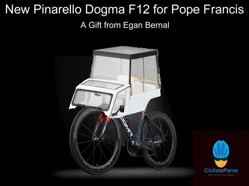 New Pinarello Dogma F12 for Pope Francis