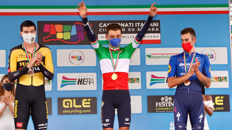 Matteo Sobrero Time Trials to Stunning Win at Italian National Championships