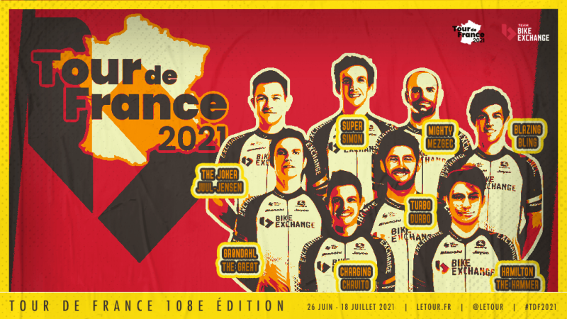 Team BikeExchange Name a Well-Rounded Squad with Stage Ambitions for the 2021 Tour de France