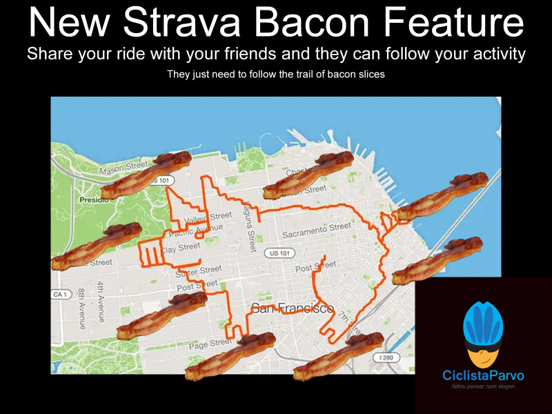 New Strava Bacon Feature