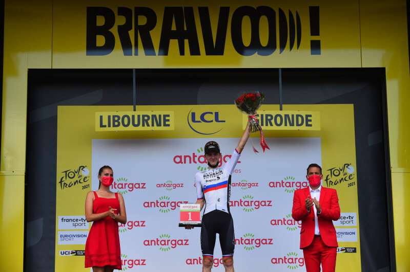 Matej Mohorič is Victorious for Second Time at Le Tour de France