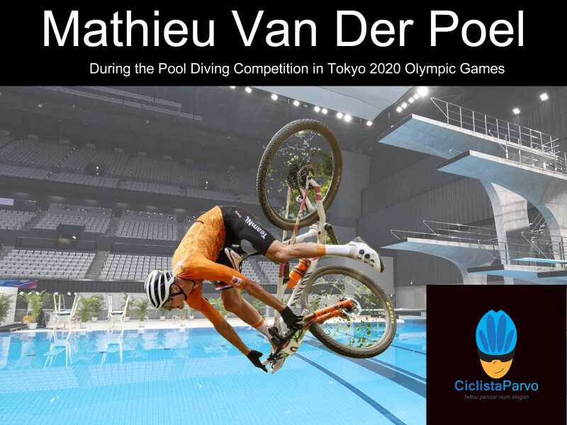 Mathieu Van Der Poel during Diving Competition