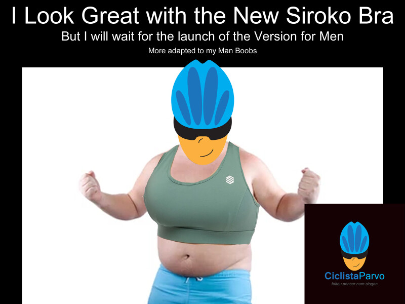 I Look Great with the New Siroko Bra