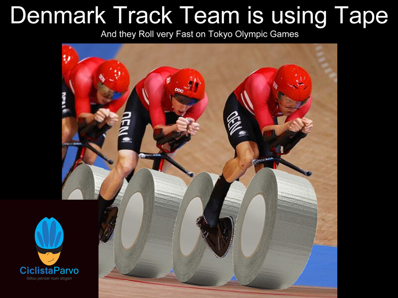 Denmark Track Team is using Tape