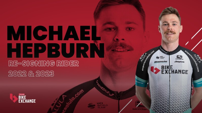 Michael Hepburn Signs for Two More Years with Team BikeExchange
