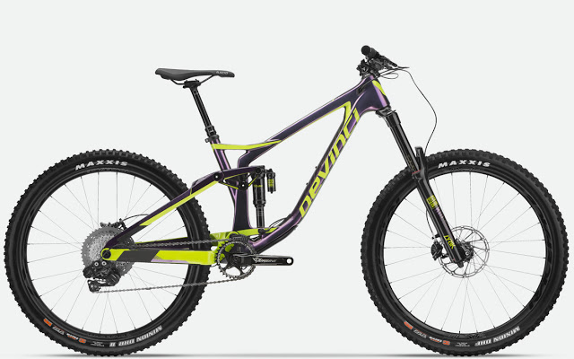 The New 2018 Spartan Enduro Bike from Devinci Cycles