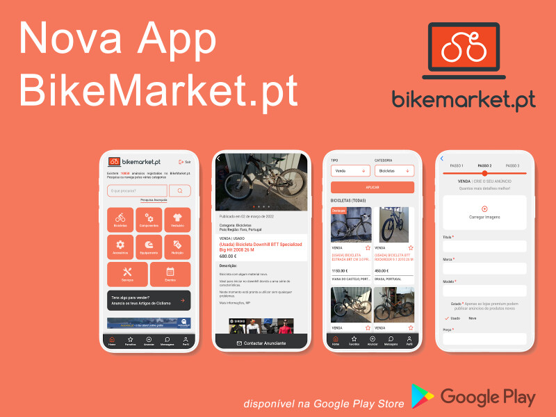 The New BikeMarket.pt App is Available