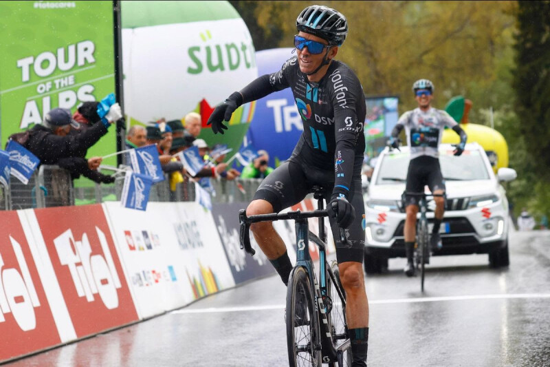 Team DSM and Romain Bardet Win Tour of the Alps GC
