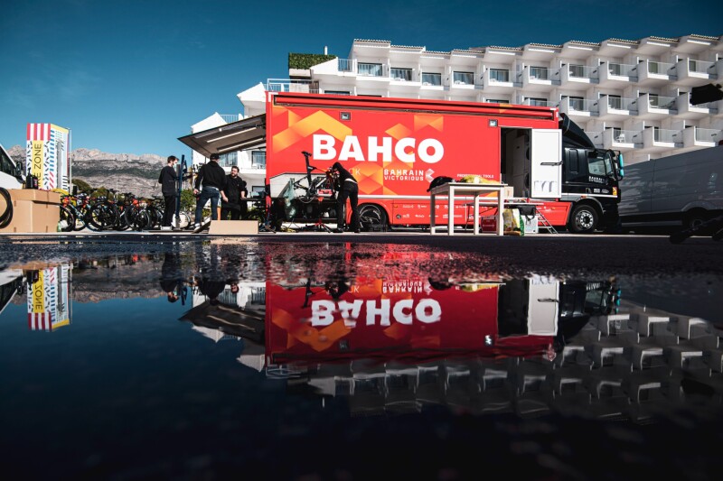 Team Bahrain Victorious and Bahco Launch their Technical Partnership for 2022