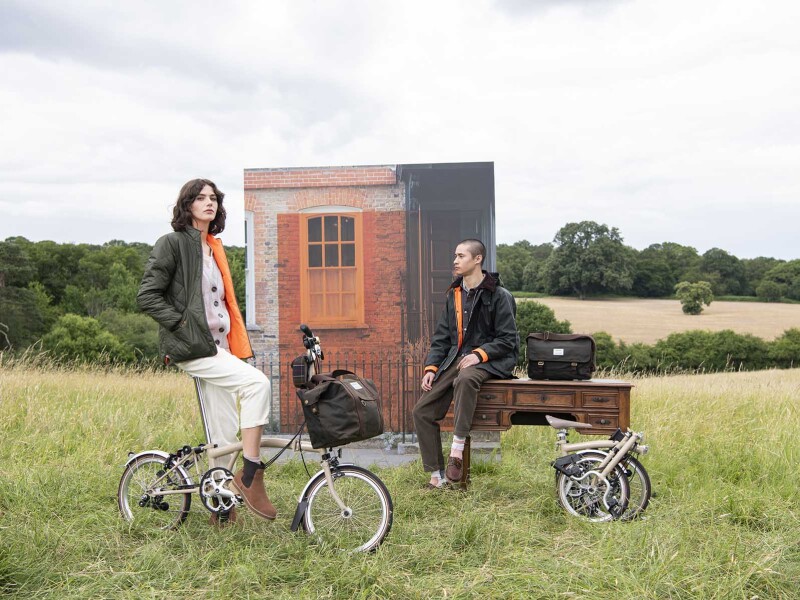 The Barbour x Brompton Collaboration