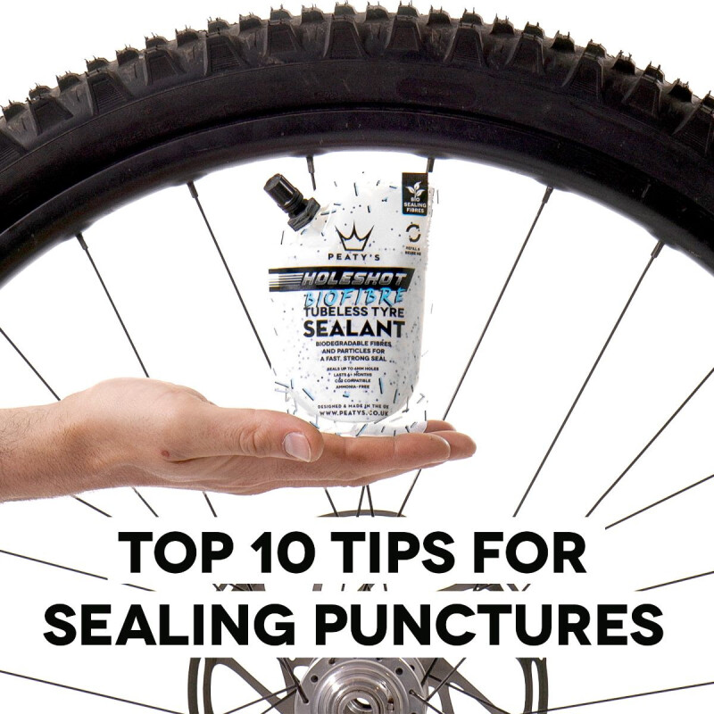 Article by Peaty's: Peaty's Top Ten Tips For Sealing Tubeless Punctures