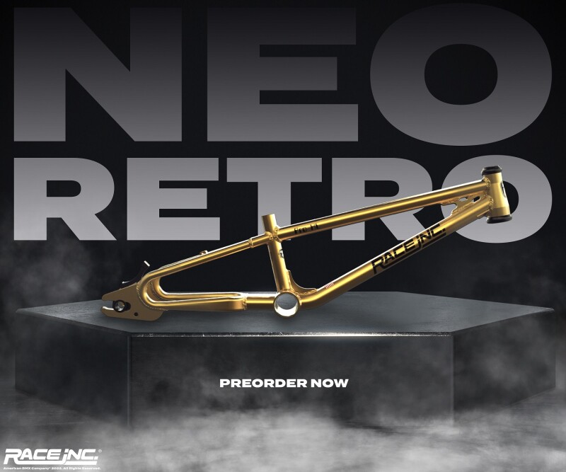 Race Inc. is Proud to Introduce Their New Line of Race Frames, the Neo Retro