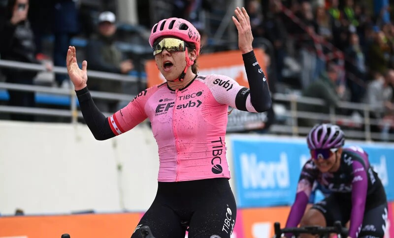 Alison Jackson Wins Paris-Roubaix Femmes