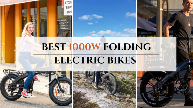 The Best 1000W Folding Electric Bikes
