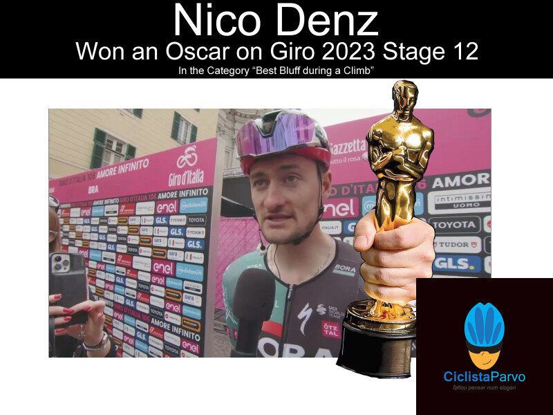 Nico Denz Won an Oscar on Giro 2023 Stage 12