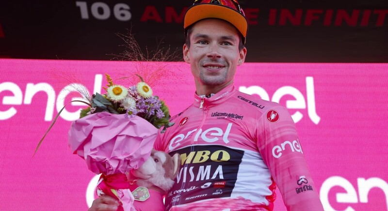 Roglic Hits Double in Climbing Time Trial and Moves Close to Overall Giro d'Italia Victory