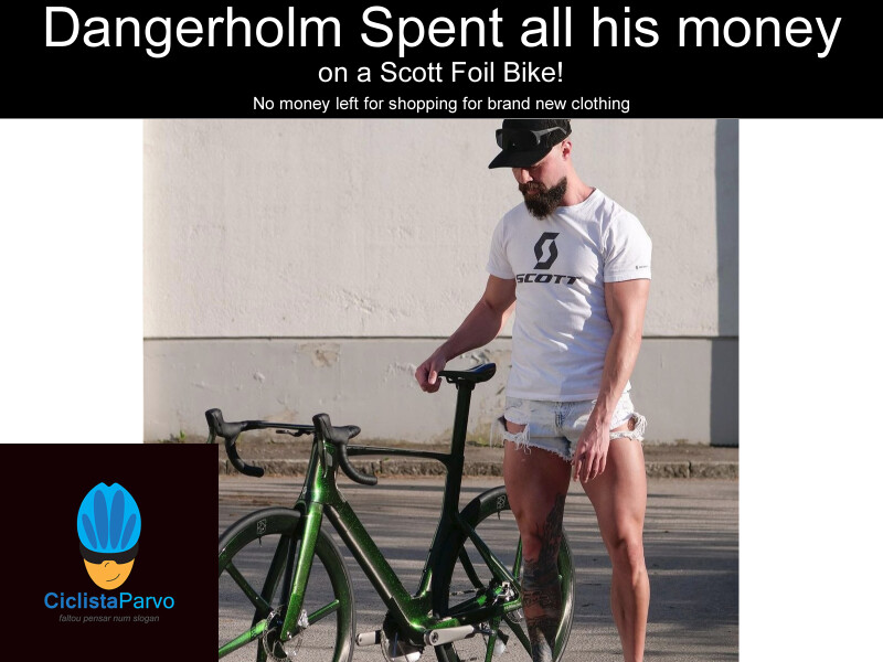 Dangerholm Spent all his money on a Scott Foil Bike!