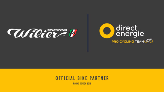 Wilier Triestina joins Team Direct Energie as New Official Bike Partner
