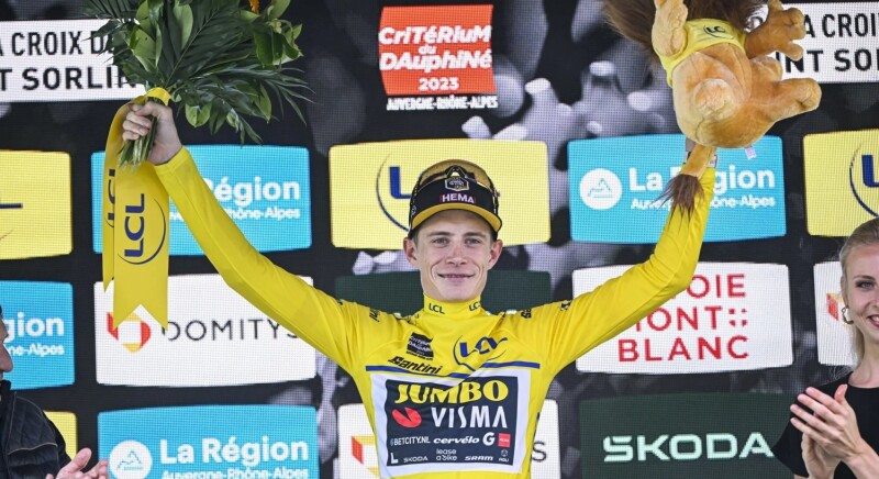 Vingegaard Wins Final Critérium du Dauphiné Classification, Green Jersey for Laporte