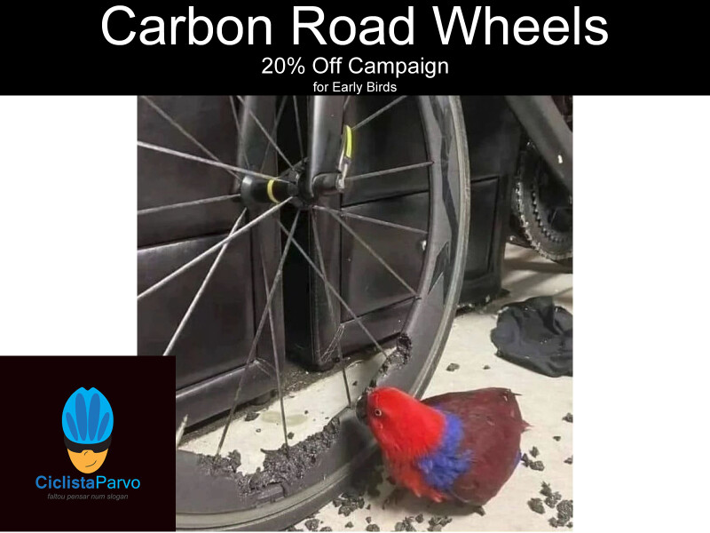 Carbon Road Wheels 20% Off Campaign for Early Birds