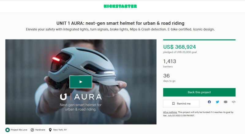 Revolutionizing Cycling Product Launches: The Power of Crowdfunding Campaigns on Platforms like Kickstarter