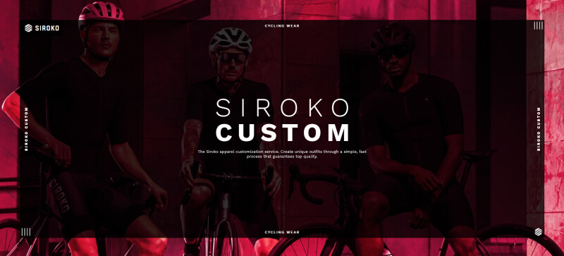 New Siroko Custom Service for your Cycling Kits
