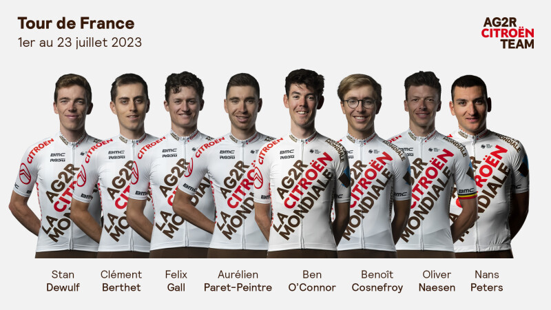 AG2R CITROËN Team - Tour de France 2023 (July 1 to 23)