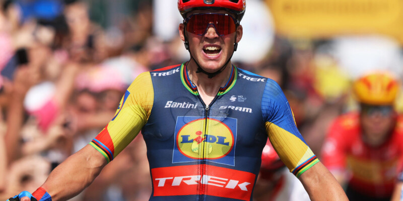 Mads Pedersen Wins Stage 8 of the Tour de France