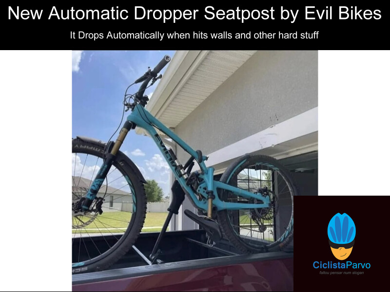 New Automatic Dropper Seatpost by Evil Bikes
