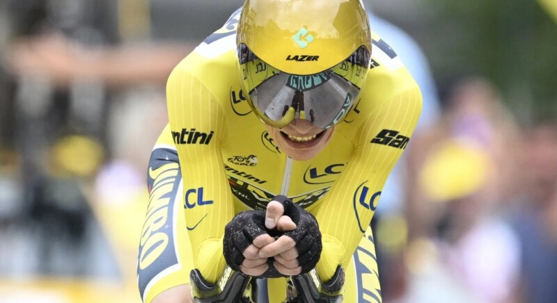 Vingegaard Flies to Victory in Time Trial Tour de France and Extends Lead