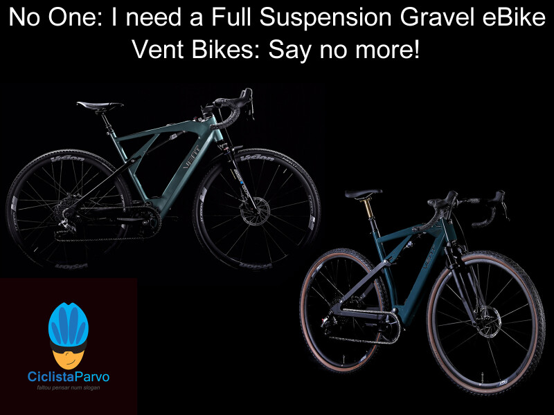 No One: I need a Full Suspension Gravel eBike