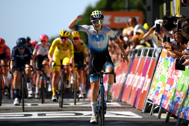 Emma Norsgaard Wins Stage Six Of Le Tour de France Femmes avec Zwift!