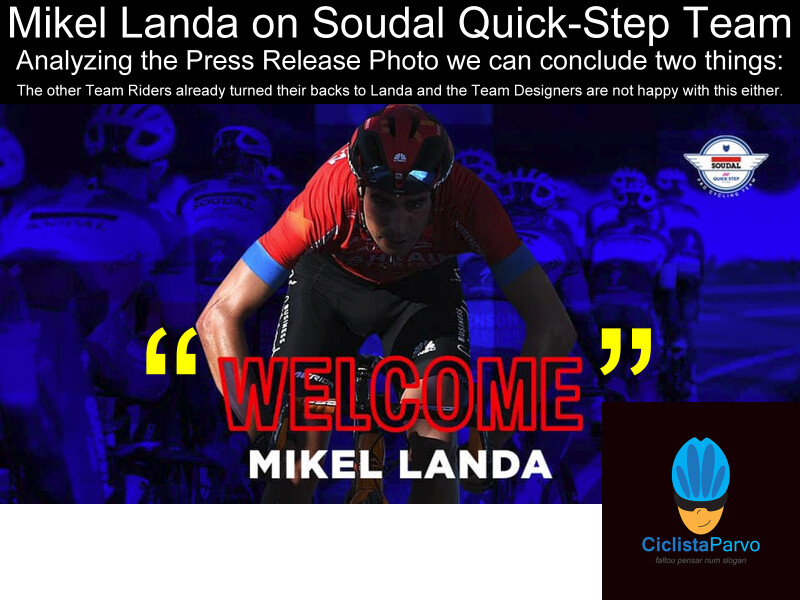 Mikel Landa on Soudal Quick-Step Team
