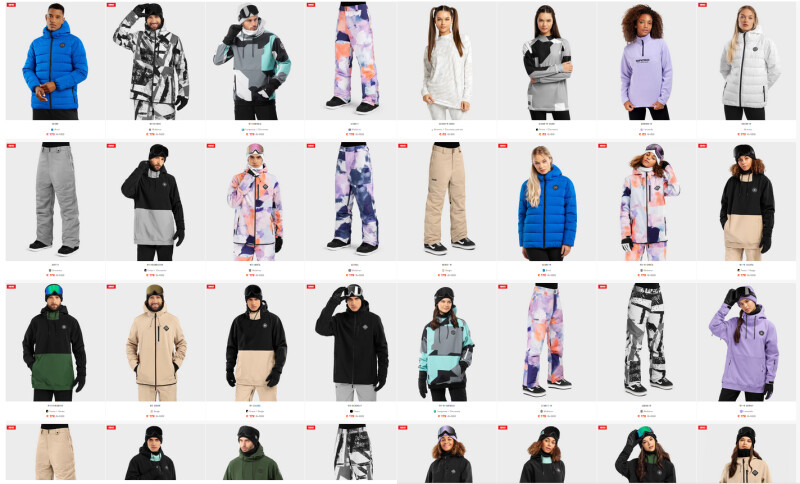 Let it Snow with the New Siroko Jackets and Pants for SnowBoard/Ski