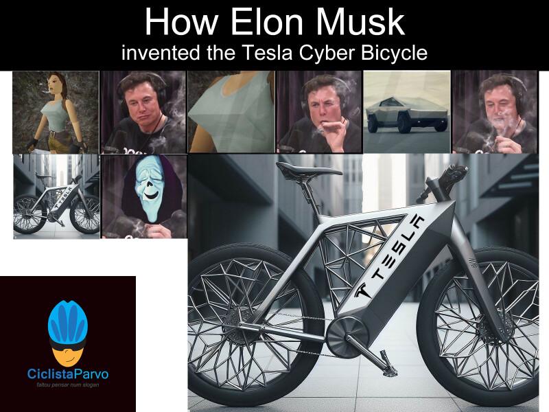 How Elon Musk invented the Tesla Cyber Bicycle