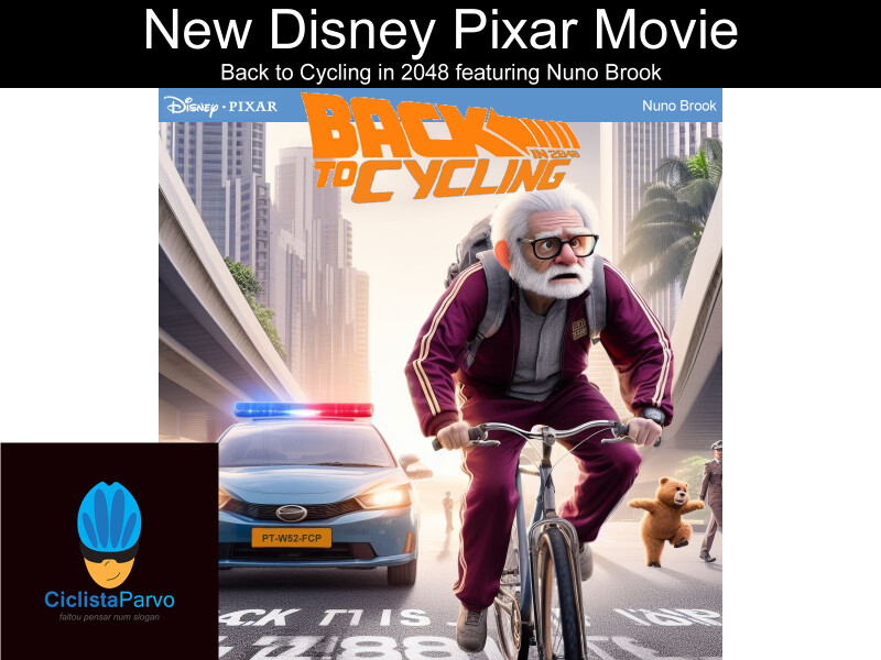 New Disney Pixar Movie: Back to Cycling in 2048 featuring Nuno Brook