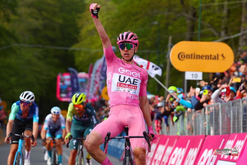 Hat trick for Pogačar at the Giro