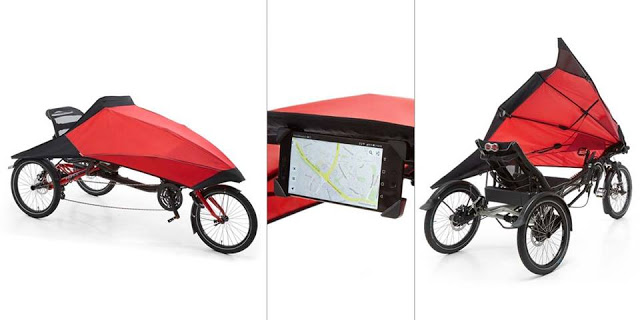 Hase Bikes' New Foldable Fairing Protection for Trikes