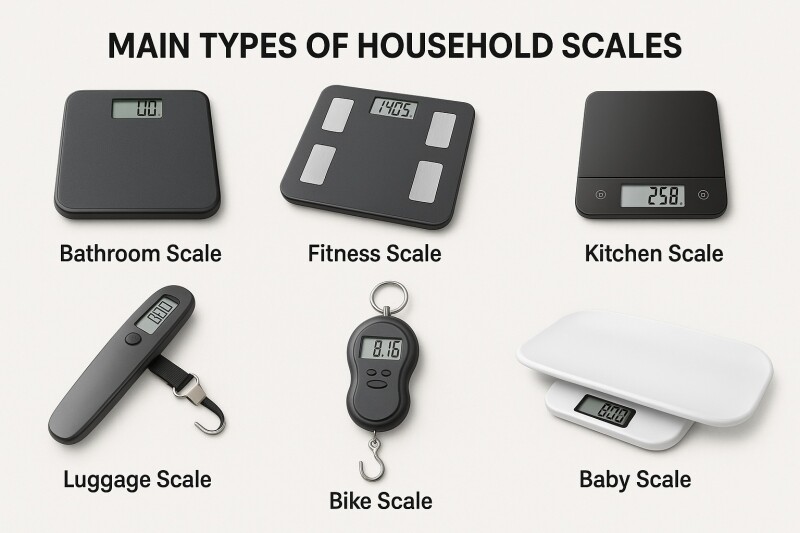 Types of Home Weighing Scales and Their Uses