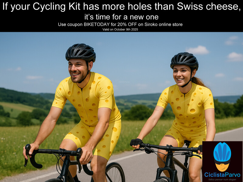 If your cycling kit has more holes than Swiss cheese, it’s time for a new one