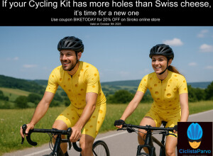 If your cycling kit has more holes than Swiss cheese, it’s time for a new one