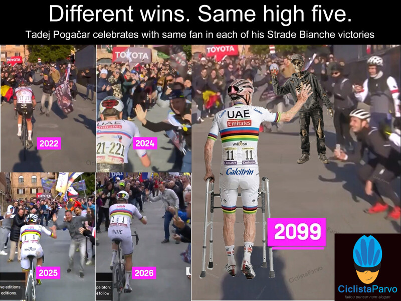 Different wins. Same high five.