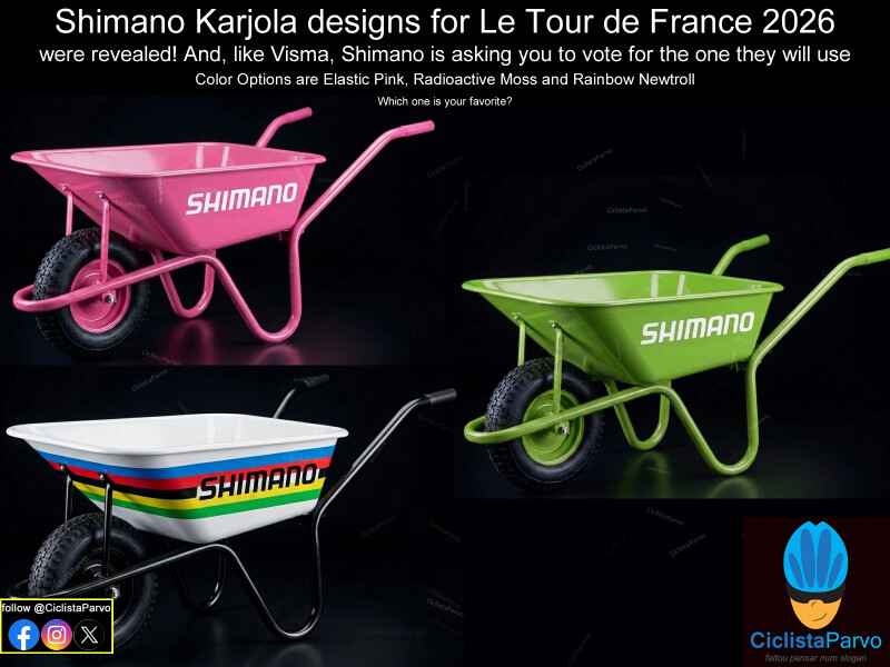 Shimano Karjola designs for Le Tour de France 2026 were revealed!