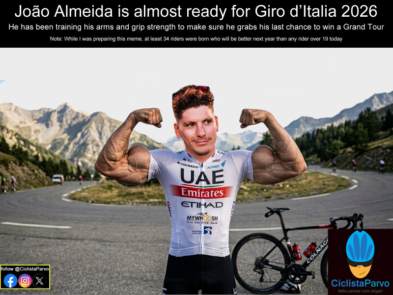 João Almeida is almost ready for Giro d'Italia 2026