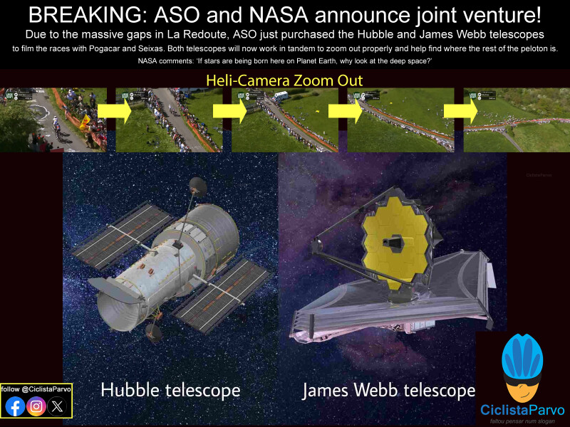BREAKING: ASO and NASA announce joint venture!