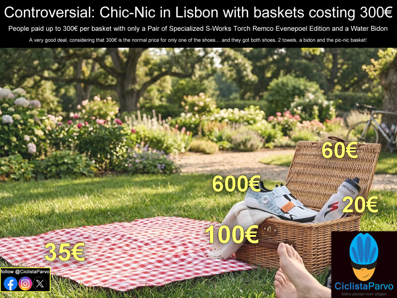 Controversial: Chic-Nic in Lisbon with baskets costing 300€