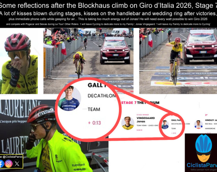 Some reflections after the Blockhaus climb on Giro d’Italia 2026, Stage 7