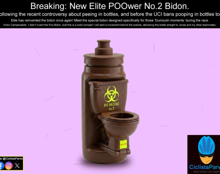 Breaking: New Elite POOwer No.2 Bidon.