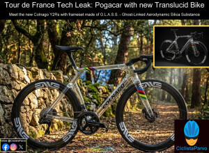 Tour de France Tech Leak: Pogacar with new Translucid Bike