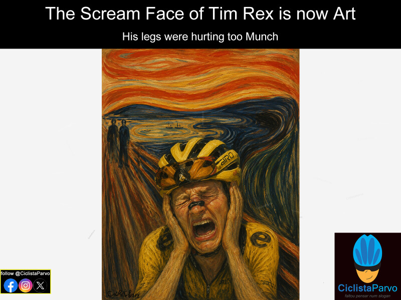 The Scream Face of Tim Rex is now Art